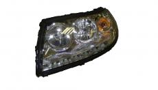Фара Уаз Патриот левая в сборе (с ДХО) (Automotive Lighting ) 3163-00-3711011-10 3163-00-3711011-10